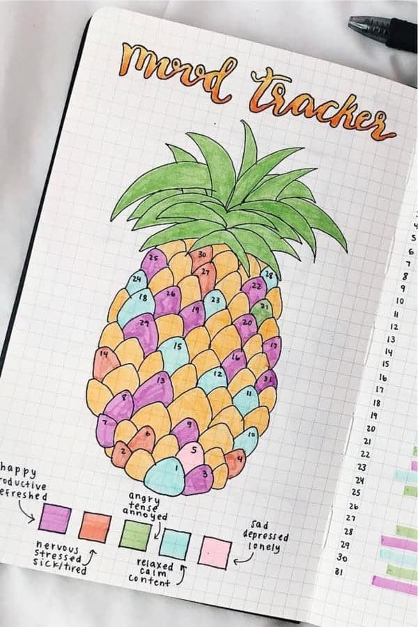 Pineapple Mood Tracker