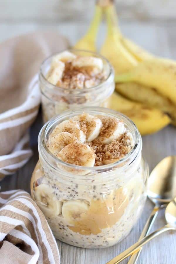 Brown Sugar Banana Overnight Oats