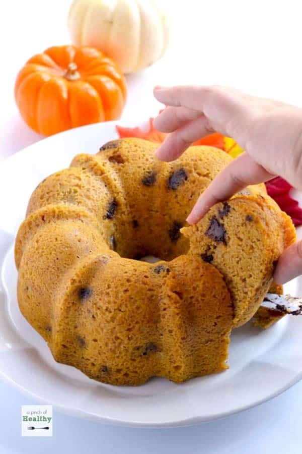 Pumpkin Chocolate Chip Bundt Cake