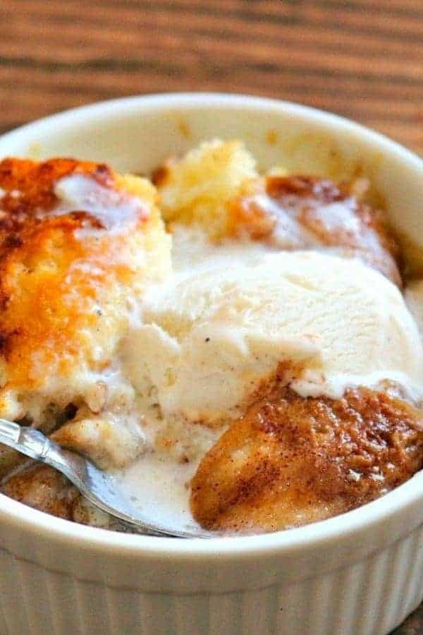 CINNAMON APPLE COBBLER