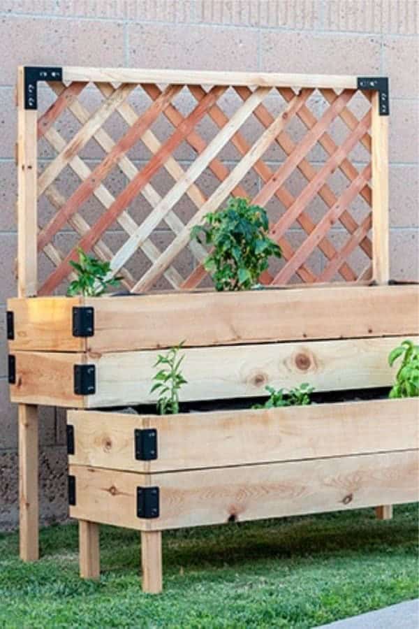 DIY Tiered Raised Garden Bed