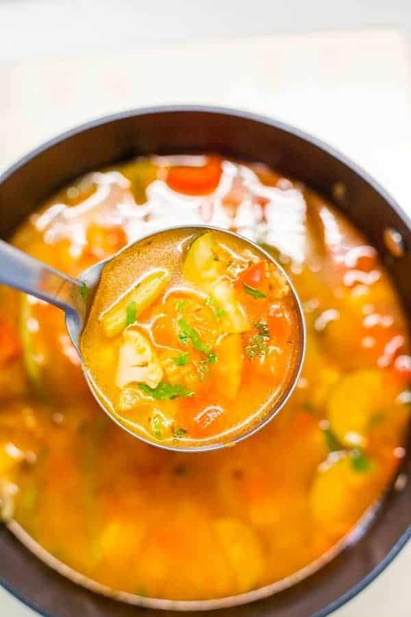 KETO VEGETABLE SOUP