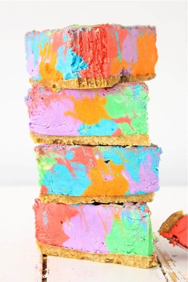 Rainbow Cheesecake Recipe