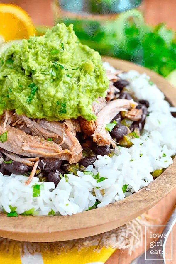 Mojo Pork with Cuban-Style Black Beans