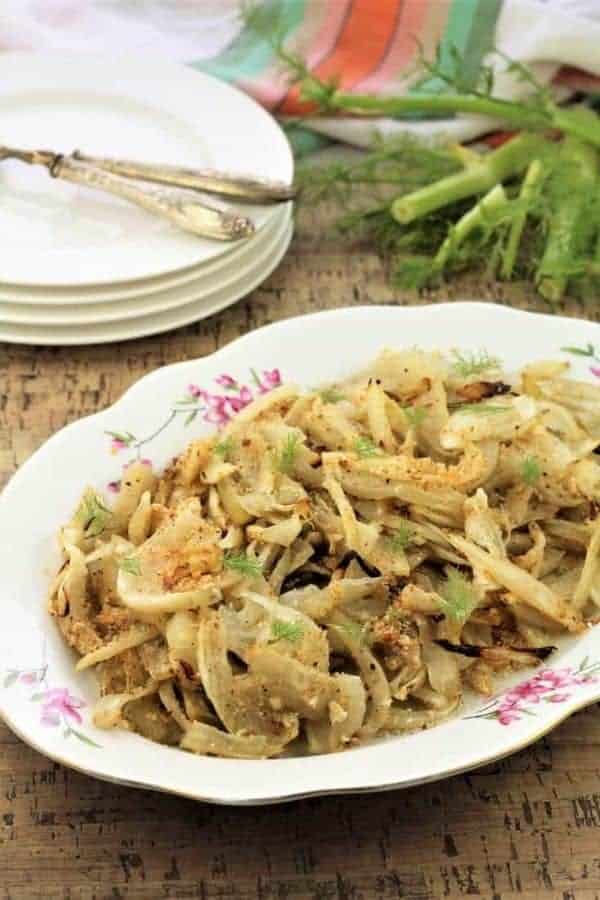 ROASTED FENNEL WITH PARMESAN AND PANKO