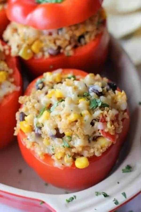 QUINOA STUFFED PEPPERS