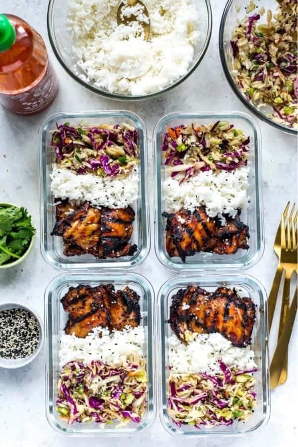 Korean Chicken Bowls