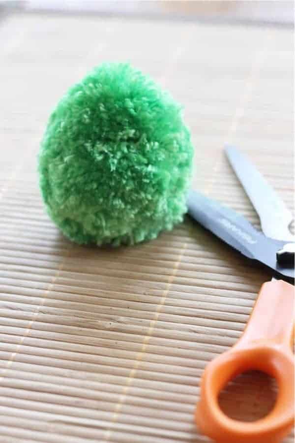 Pom Pom Yarn Easter Eggs