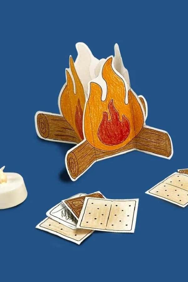 PRETEND CAMPFIRE PRINTABLE