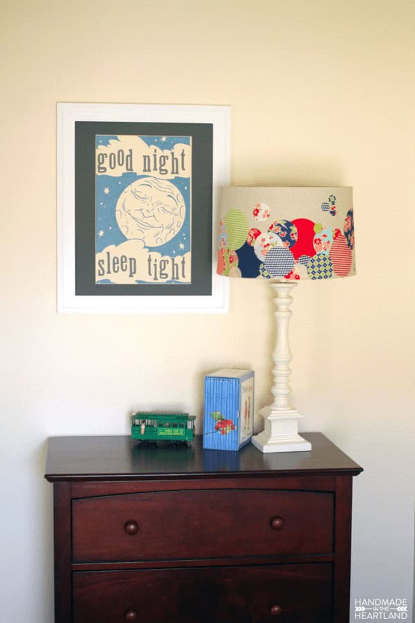 Patterned Circles Lampshade