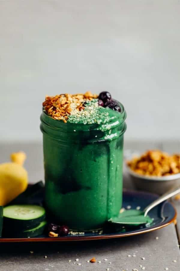 Super Green Spirulina Smoothie