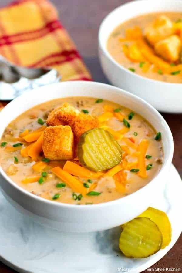 CHEESEBURGER SOUP