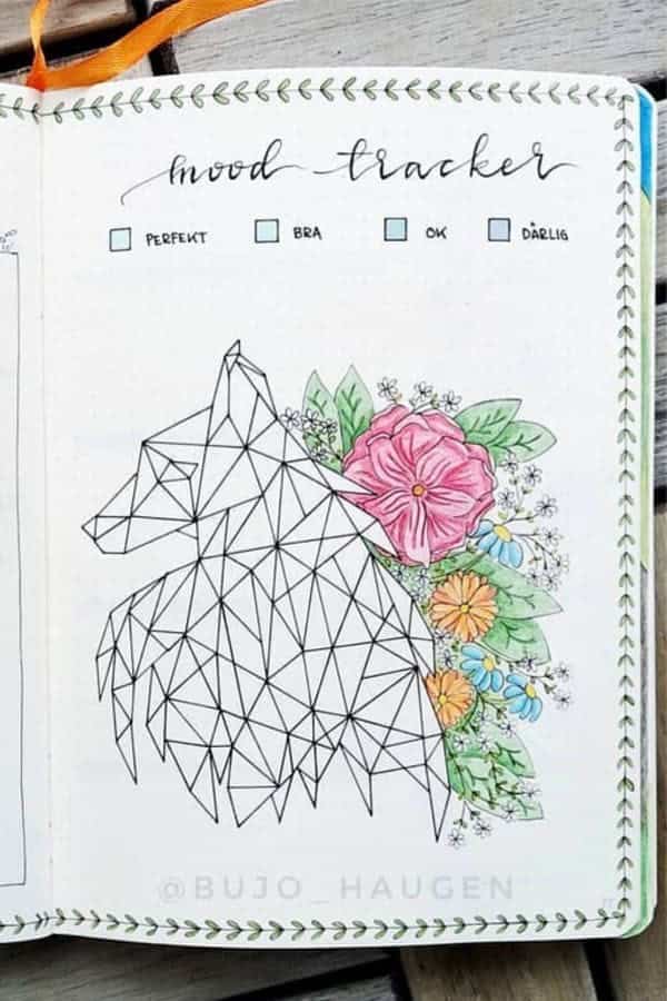 Geometric Mood Tracker