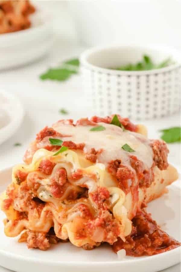 Lasagna Roll-Up Dinner Recipe