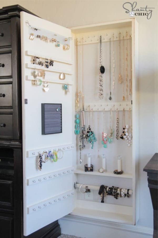 DIY Jewelry Organizer Build Plans