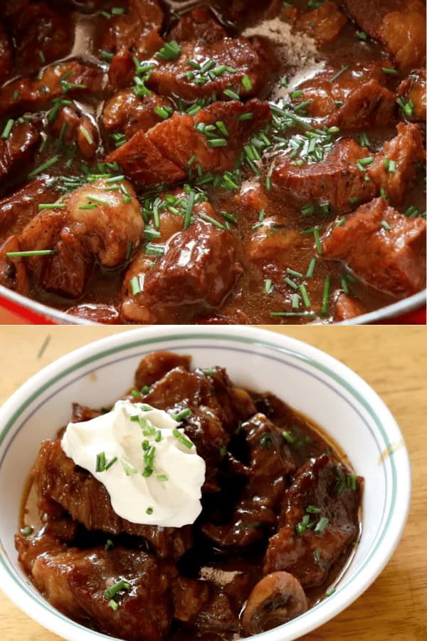 Low-Carb Beef Bourguignon