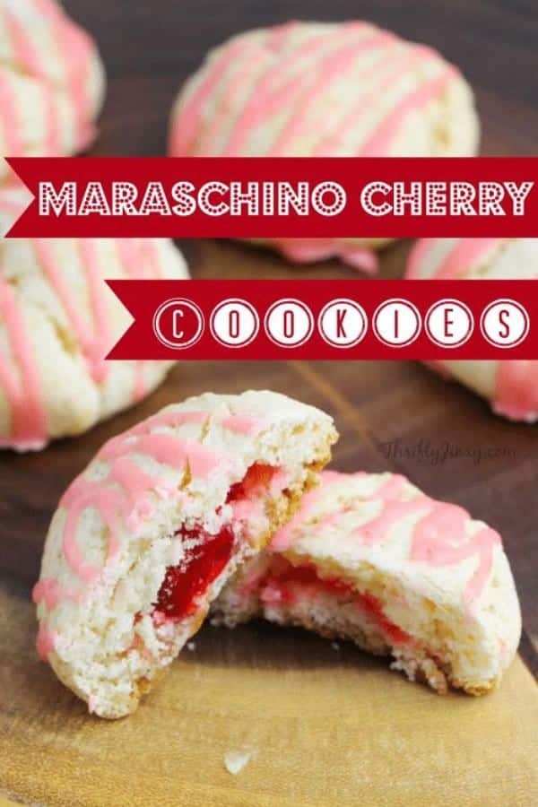 MARASCHINO CHERRY COOKIES