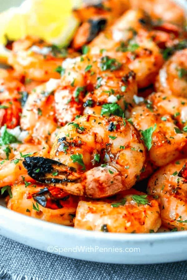 Garlic Grilled Shrimp