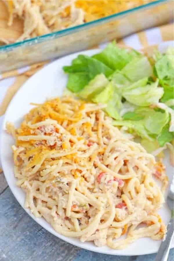 Chicken Spaghetti Casserole