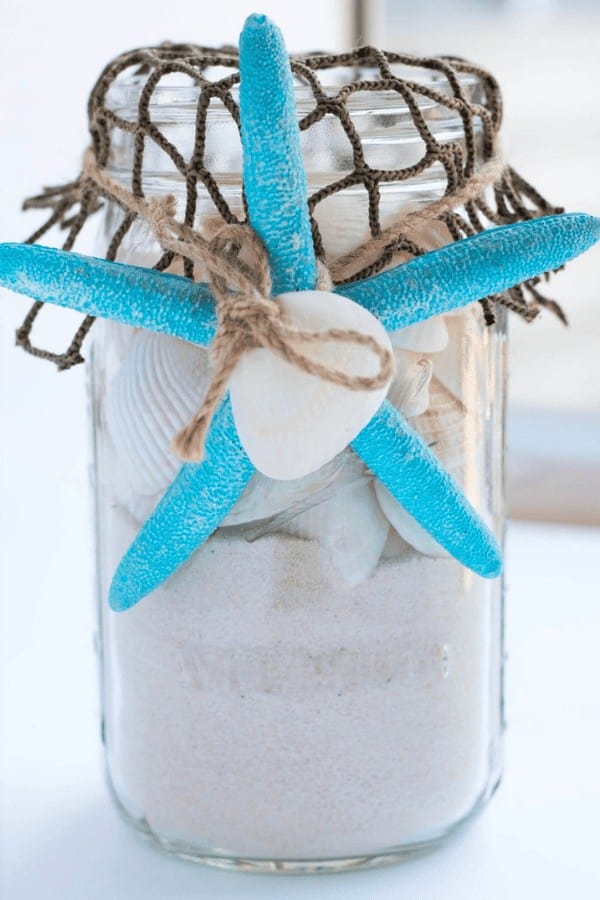 Beach In A Mason Jar