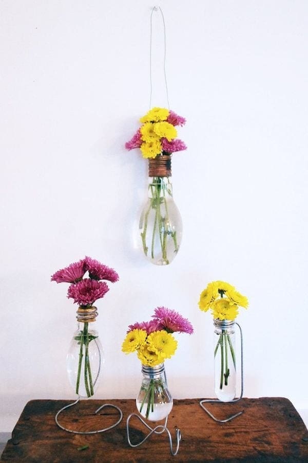 LIGHT BULB VASES