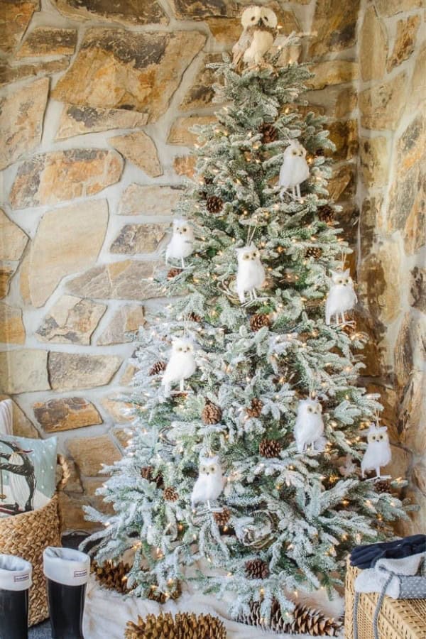 FROSTED FRASER FIR CHRISTMAS TREE