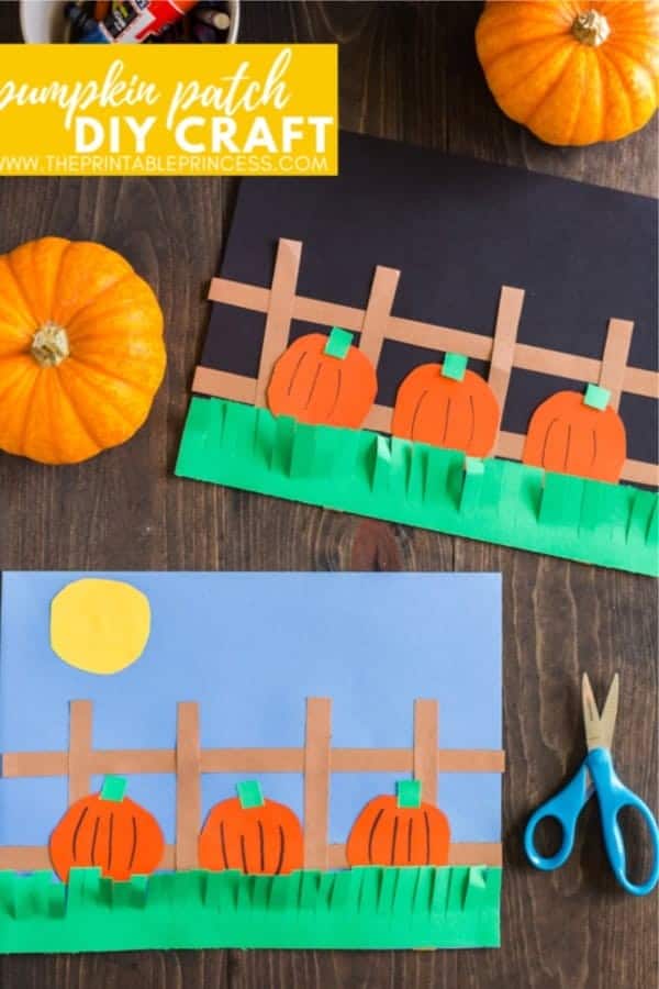 Pumpkin Patch Craft For Kids