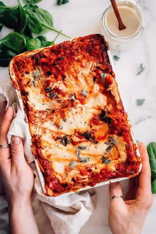 HEALTHY VEGAN LASAGNA