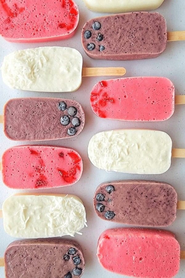 3-INGREDIENT YOGURT POPSICLES