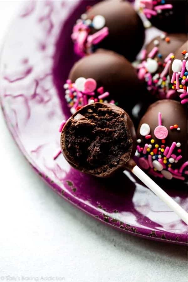 Chocolate Dessert Cake Pop Recipe