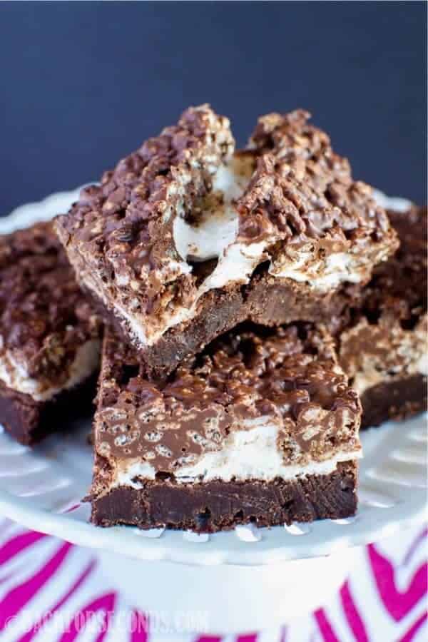 Marshmallow Fudge Crunch Brownies