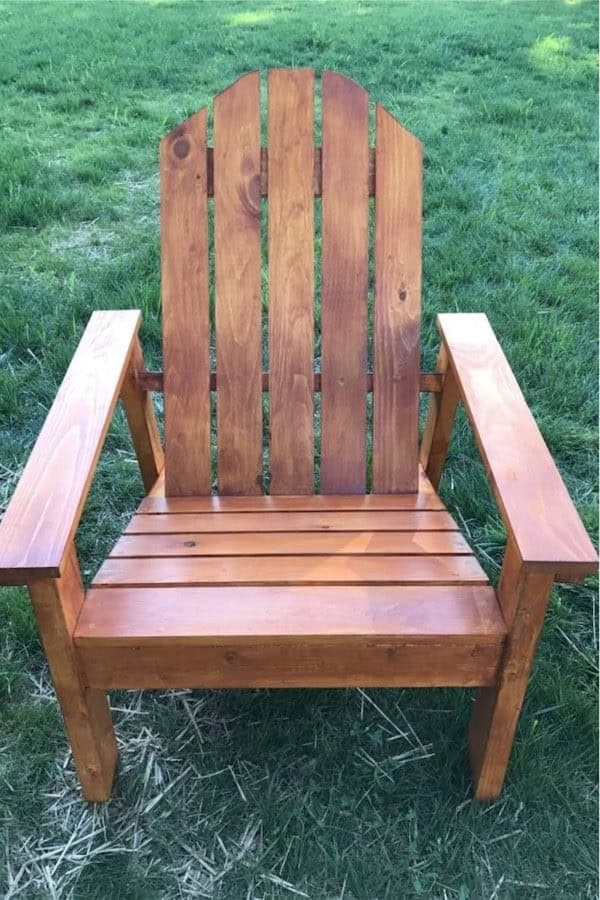 Homemade Adirondack Chairs