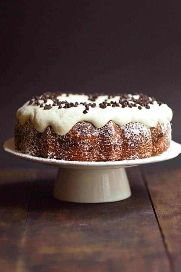 CANNOLI BUNDT CAKE