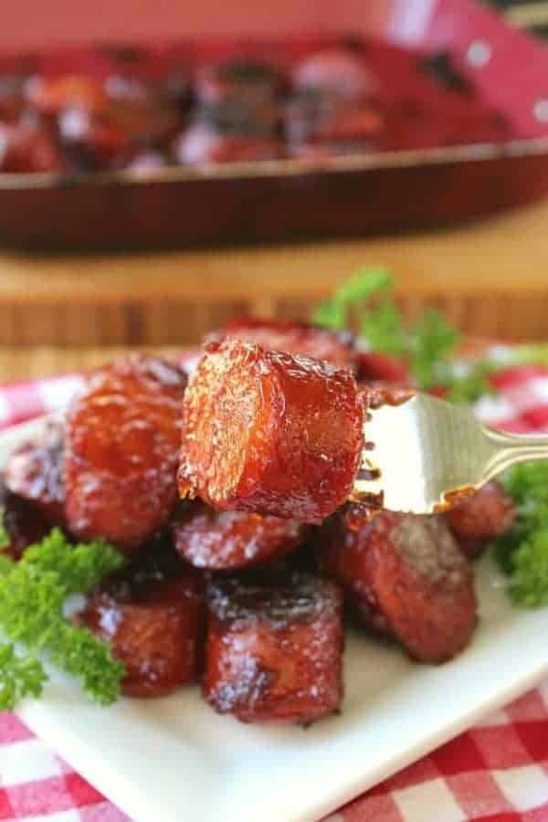 BBQ SMOKED SAUSAGE BITES