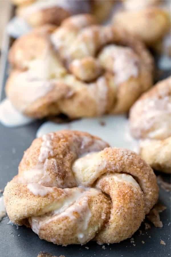 30 Minute Cinnamon Sugar Knots