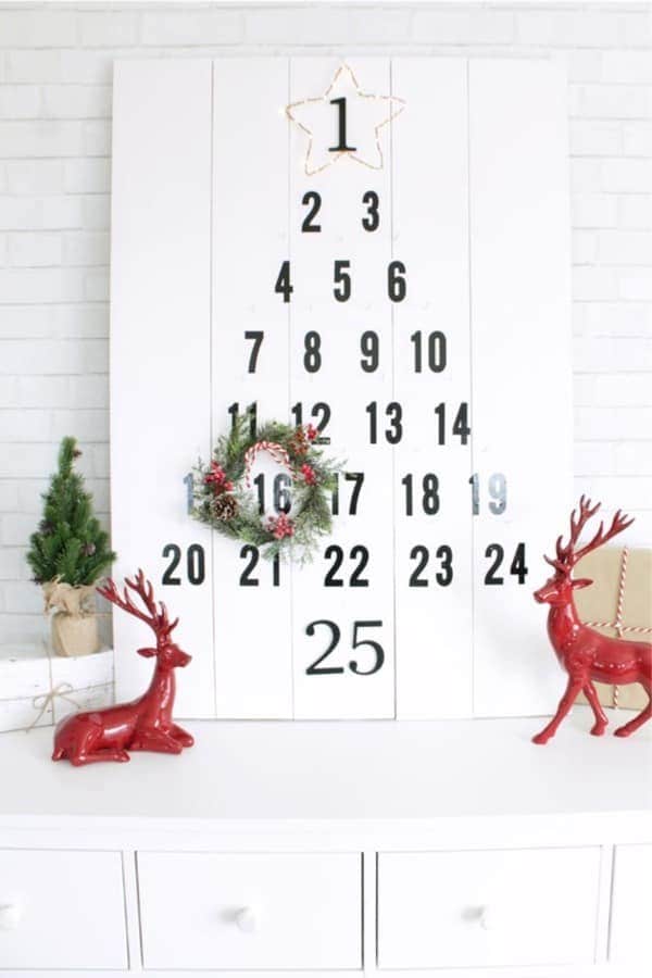 Christmas Countdown DIY Tutorial