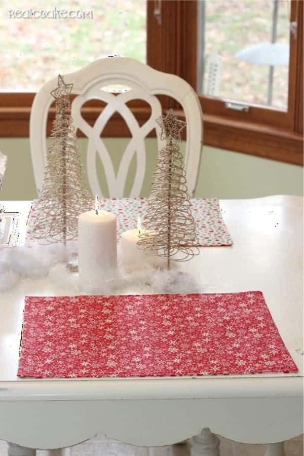 How to Make Christmas Placemats