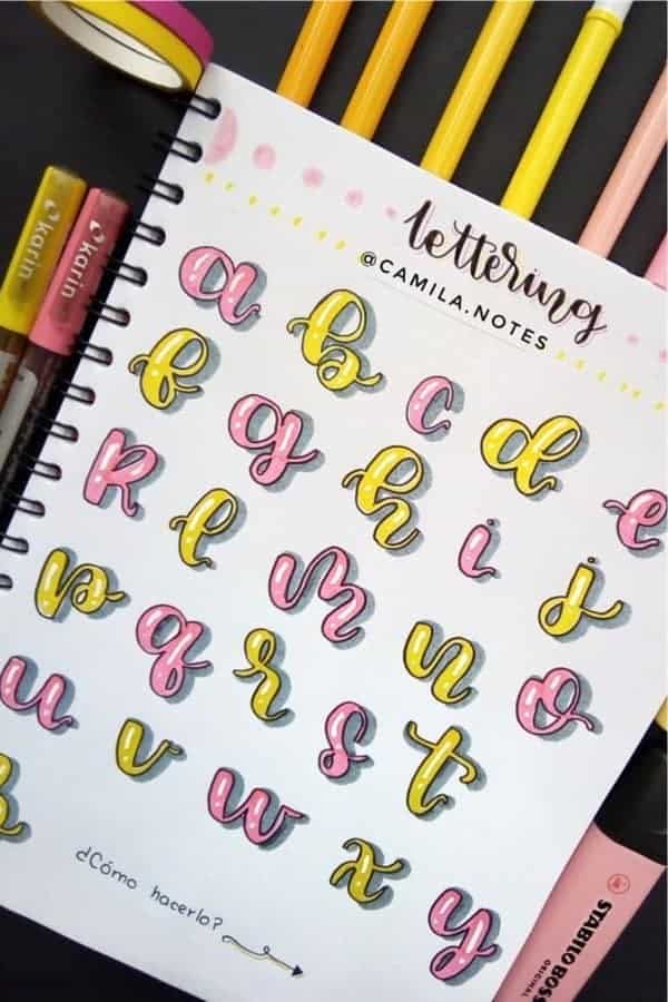 Bubble Letter Alphabet Inspiration