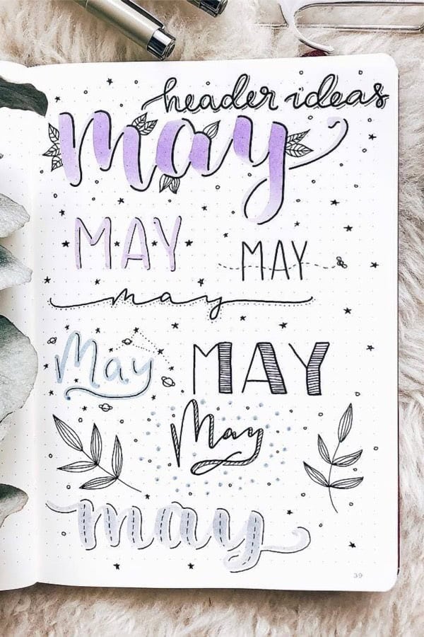 May Header Ideas