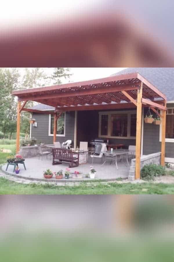 DIY COVERED PATIO