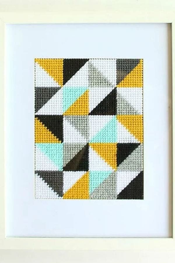 GEOMETRIC EMBROIDERY ART