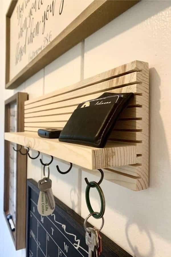 Entryway Organizer & Key Holder