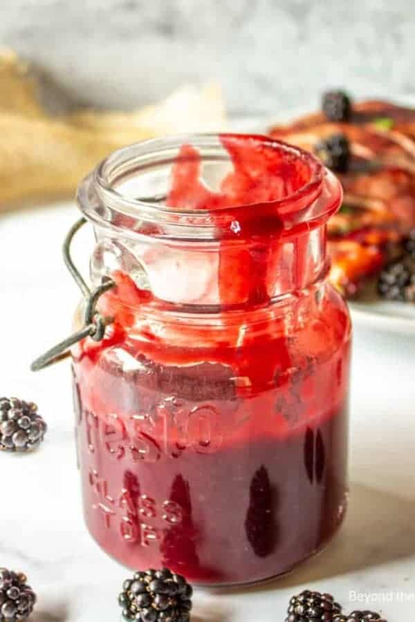 BLACKBERRY BARBECUE SAUCE