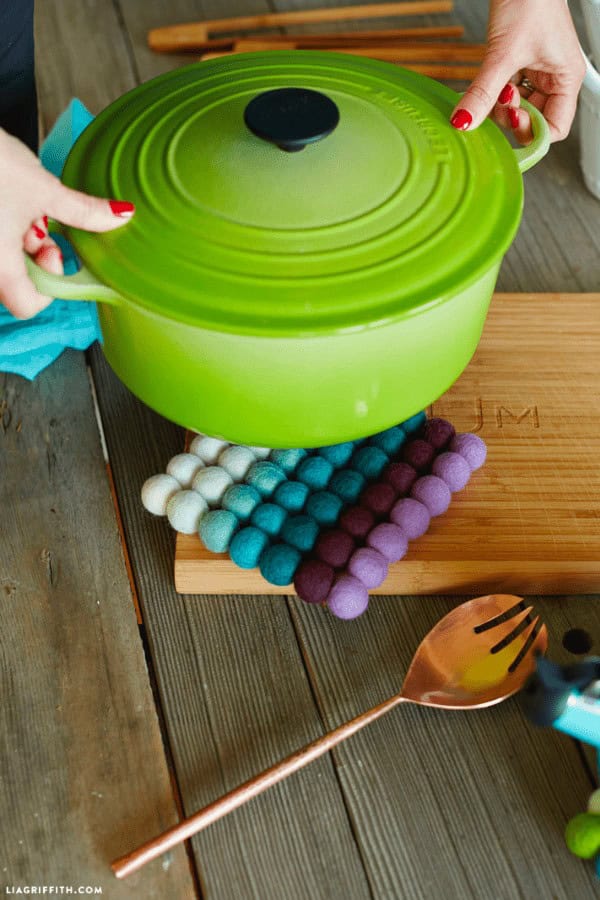 Felt Ball Trivet