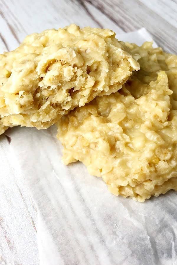 Vanilla No-Bake Cookies