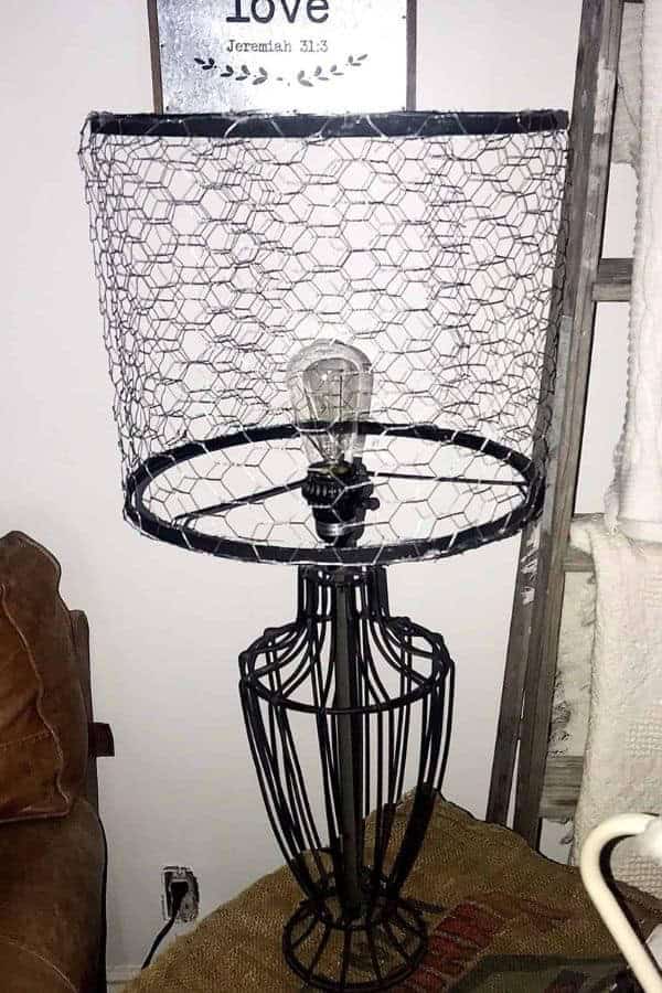 DIY FARMHOUSE LAMPSHADE