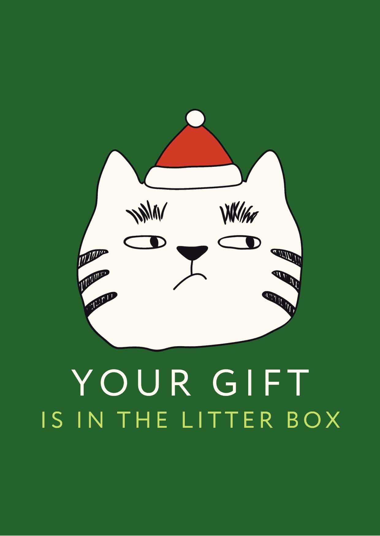 Gift In The Litter Box