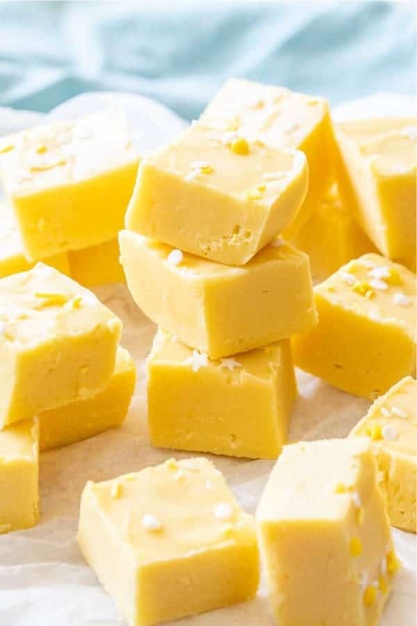 Easy Lemon Fudge