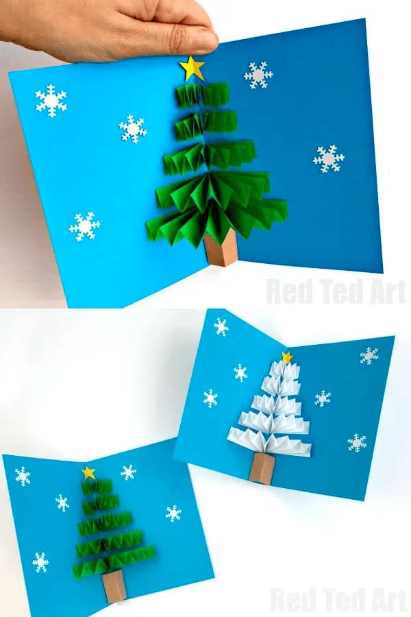 Christmas Tree Pop-Up Card