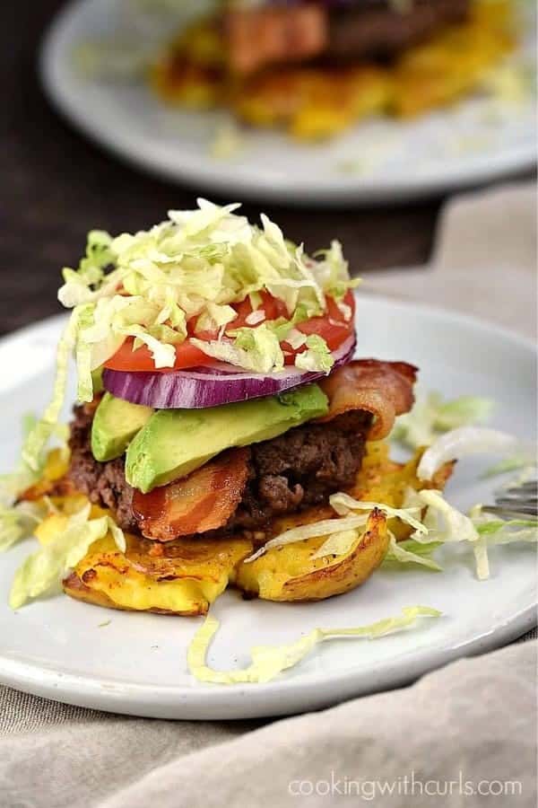 Smashed Potato Burgers